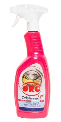 Oro odplamiacz OXI do tkanin białych i kolorowych 750ml
