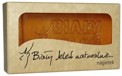 Biały Jeleń Hipoalergiczny, Nagietek, glicerynowe mydło toaletowe, 100g