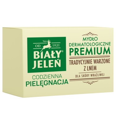 Biały Jeleń Hipoalergiczny, Premium, mydło toaletowe, 100g