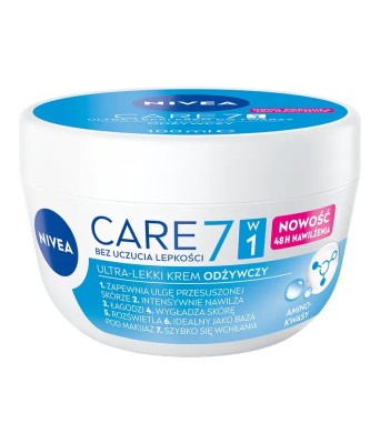 Nivea Care, Lekki krem odżywczy, 100ml
