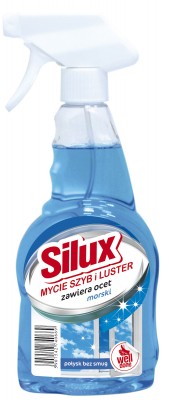 Silux Morski. płyn do mycia szyb z pompką. 500ml
