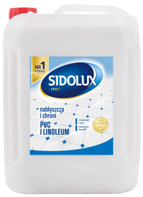 Sidolux Ochrona i Nabłyszczanie PCV i Linolemu, środek do mycia podłóg, 5l