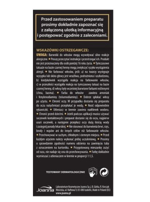 Joanna Multi Cream Color, farba do włosów, 44.5 miedziany brąz