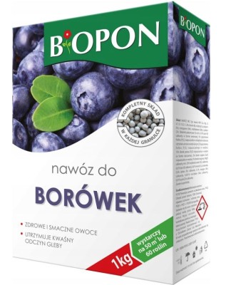 Biopon, nawóz granulowany do borówek, 1kg