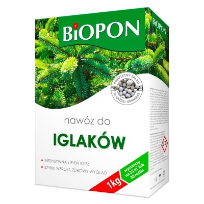 Biopon, nawóz granulowany do iglaków, 1kg