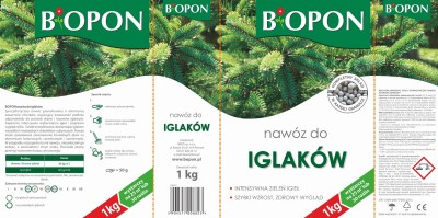 Bopon nawóz granulowany do iglaków BiOPON 1kg