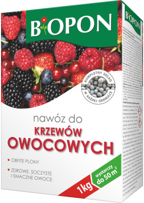 Bopon nawóz granulowany do krzewów owocowych BiOPON 1kg