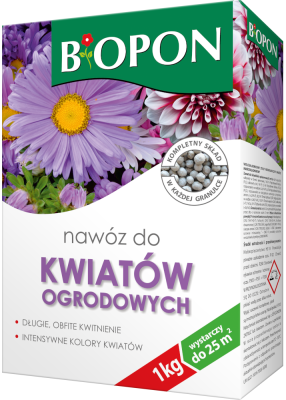 Bopon nawóz granulowany do kwiatów ogrodowych BiOPON 1kg