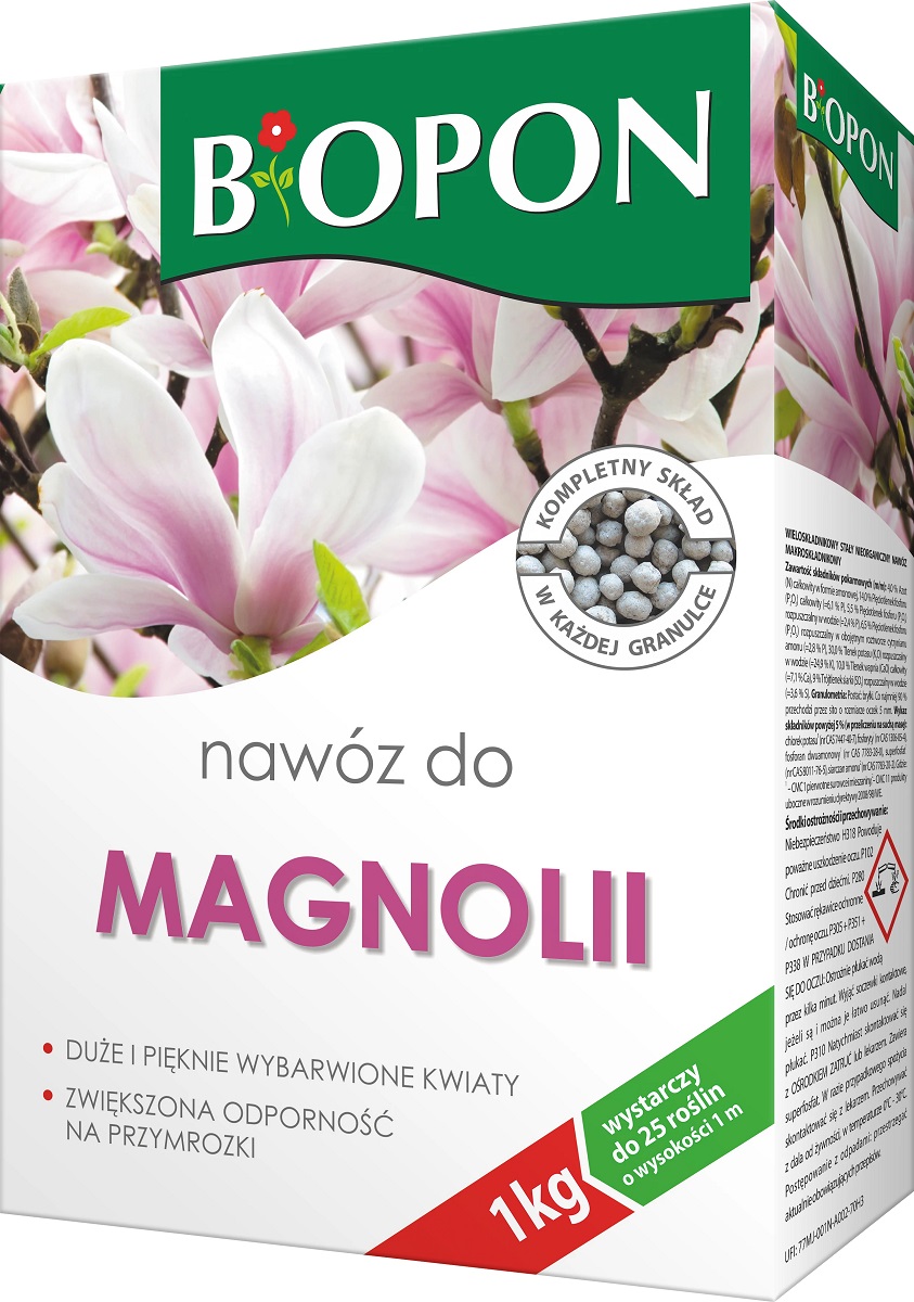 Bopon nawóz granulowany do magnolii BiOPON 1kg