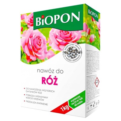 Biopon, nawóz granulowany do róż, 1kg