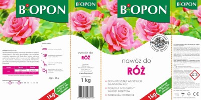 Bopon nawóz granulowany do róż BiOPON 1kg