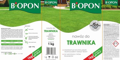 Bopon nawóz granulowany do trawnika BiOPON 1kg