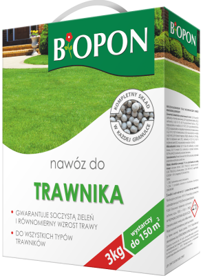 Bopon nawóz granulowany do trawnika BiOPON 3kg