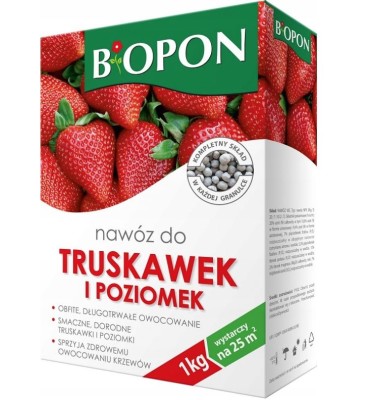Biopon, nawóz granulowany do truskawek, 1kg