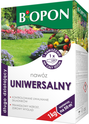 Bopon długo działający nawóz granulowany uniwersalny BiOPON 1kg