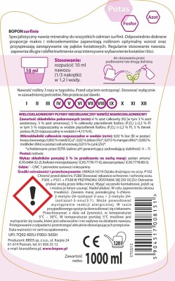 Bopon nawóz w płynie do surfinii BiOPON 1l
