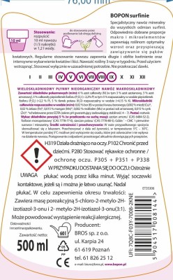 Bopon nawóz w płynie do surfinii BiOPON 500ml