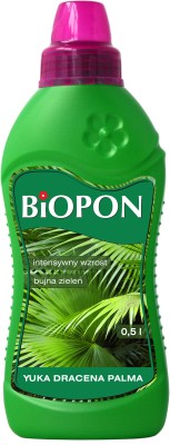 Biopon, nawóz w płynie do yuki draceny palmy, 500ml