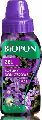 Biopon, żelowy nawóz mineralny do roślin doniczkowych, 250ml