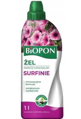 Biopon, żelowy nawóz mineralny do surfinii, 1l