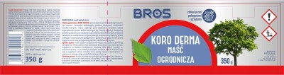 Bros Koro Derma maść ogrodnicza zabezpieczająca do drzew i krzewów 350g
