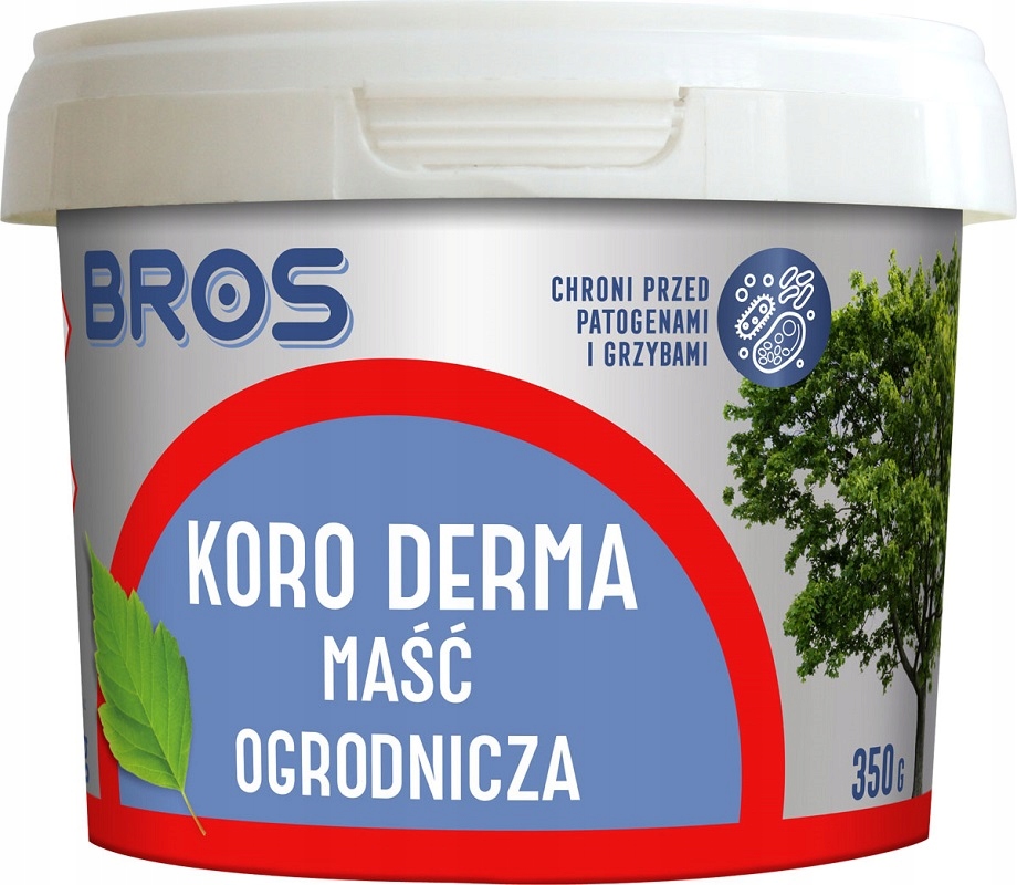 Bros Koro Derma maść ogrodnicza zabezpieczająca do drzew i krzewów 350g