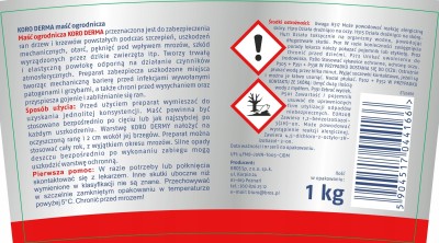 Bros Koro Derma maść ogrodnicza zabezpieczająca do drzew i krzewów 1kg