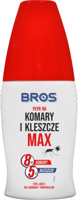 Bros Max płyn odstraszający komary i kleszcze 50ml