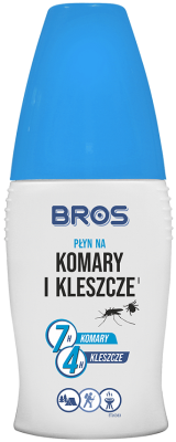 Bros płyn odstraszający komary i kleszcze 50ml