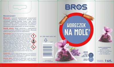 Bros Lawendowy woreczek na mole
