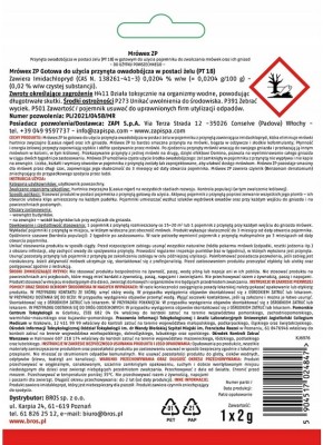 Bros Mrówex preparat w karmniku na mrówki ogrodowe 2g