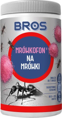 Bros Mrówkofon preparat do zwalczania mrówek granulat 60g