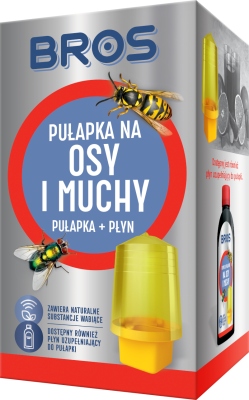 Bros pułapka z płynem na osy i muchy 1 sztuka