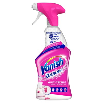 Vanish Oxy Action, odplamiacz do dywanów i tapicerki, spray 500ml
