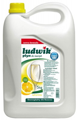 Ludwik Cytryna, płyn do zmywania naczyń, 5kg
