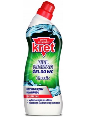 Kret Classic , żel do czyszczenia toalety 750g