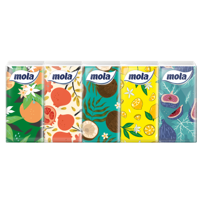 Mola Tropical, chusteczki higieniczne, 10 sztuk