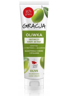 Gracja Oliwkowy, odżywczy krem do rąk, 100ml