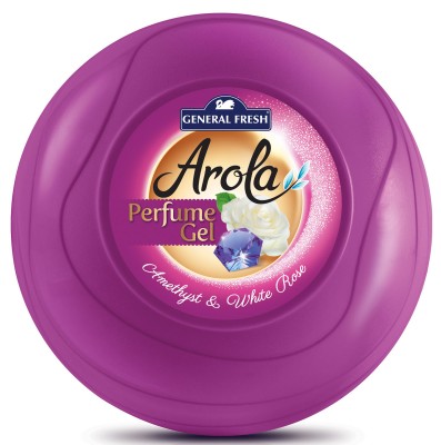 Arola,General Fresh, Prefume Gel, Kula, Amethyst & White Rose, odświeżacz powietrza w żelu, 150g