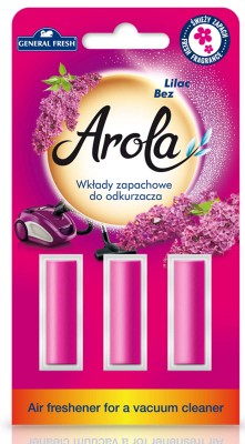 General Fresh, Bez, odświeżacz do odkurzacza, 3 sztuki
