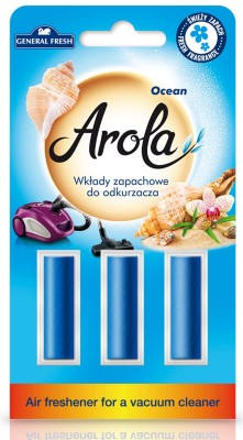 General Fresh, Morski, odświeżacz do odkurzacza, 3 sztuki