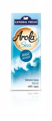 Arola, General Fresh Magiczna Szyszka, Morski, odświeżacz powietrza, zapas, 1 sztuka