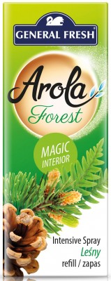Arola,General Fresh Magiczna Szyszka, Świerk & Jodła, odświeżacz powietrza, zapas, 1 sztuka