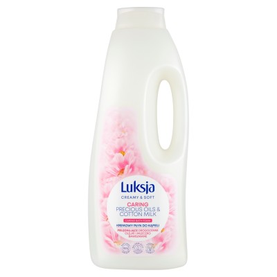 Luksja Creamy, Caring, płyn do kąpieli, 1.5l