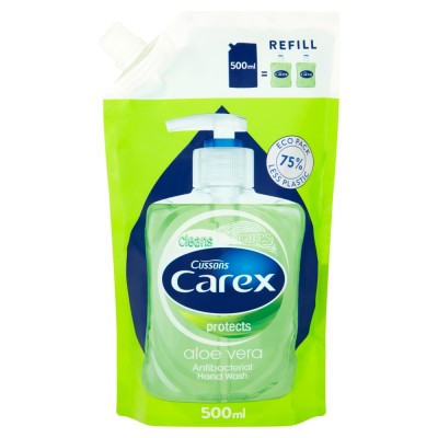 Carex Aloe Vera mydło w płynie, zapas 500ml