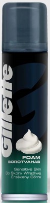 Gillette Senistive, pianka do golenia, 200 ml