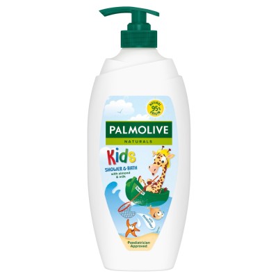 Palmolive Naturals żel i płyn do kąpieli dla dzieci z pompką 750 ml