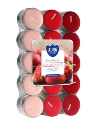 Bispol, Truskawka, podgrzewacze zapachowe, 30 sztuk