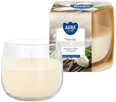 Bispol Aura sn71-67 WANILIA świeca zapachowa w szkle - 24h
