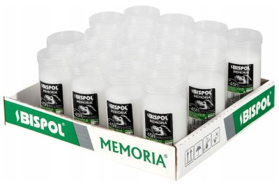 Bispol Memoria p195 wkłady parafinowe do zniczy 45 godzin palenia 20 sztuk